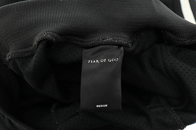 フィアオブゴッド Fear of God Fifth Collection 5th コレクション Mesh Drop Shorts メッシュ ドロップ ショーツ ハーフ パンツ M 黒 ブラ_画像6