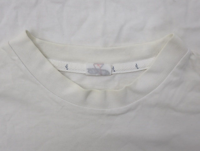 Gale ゲール ロゴプリント 半袖 クルーネック コットン Tシャツ XL WHITE ホワイト メンズ_画像6
