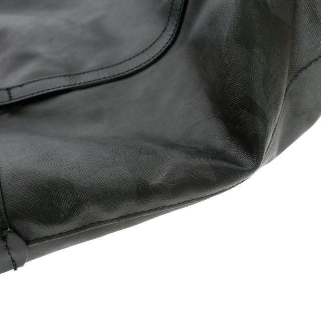 ルシアンペラフィネ LUCIEN PELLAT-FINET スカルプリント トートバッグ PVC 鞄 ブラック 黒 レディース_画像6