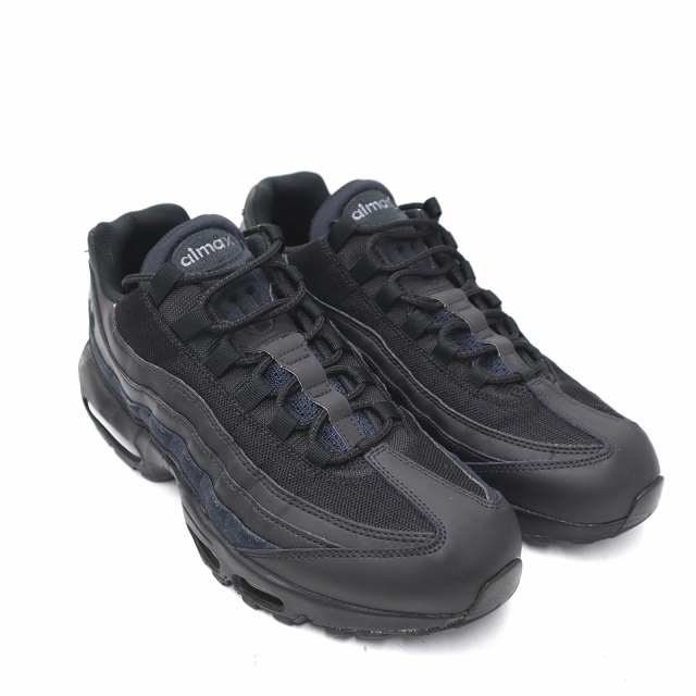 ナイキ NIKE CI3705-001 AIR MAX 95 ESSENTIAL エアマックス 95 エッセンシャル ローカット スニーカー 29.0cm BLACK/BLACK-DARK GREY メン_画像2