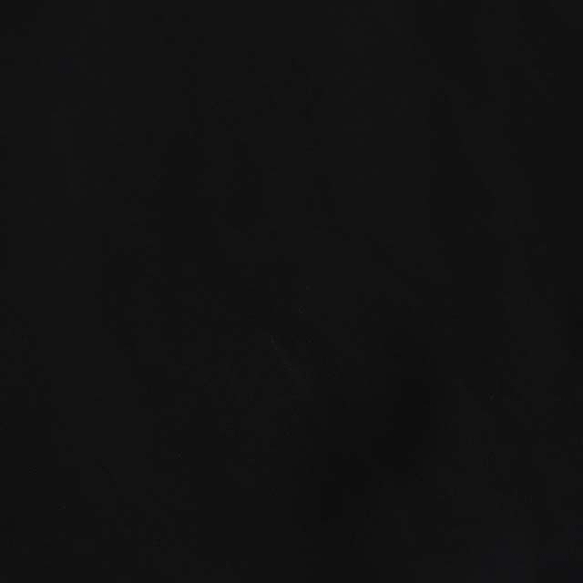アベニールエトワール Aveniretoile ボウタイ ペプラム ブラウス プルオーバー 半袖 36 黒 ブラック /HS ■OS レディース_画像6