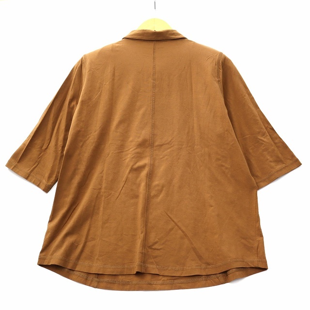 topi.-zTopys cotton stretch polo-shirt Brown lady's 