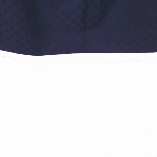 ドレステリア DRESSTERIOR 台形 スカート ミニ 星柄 ウール 薄手 38 ネイビー 紺 /TT35 レディース_画像5