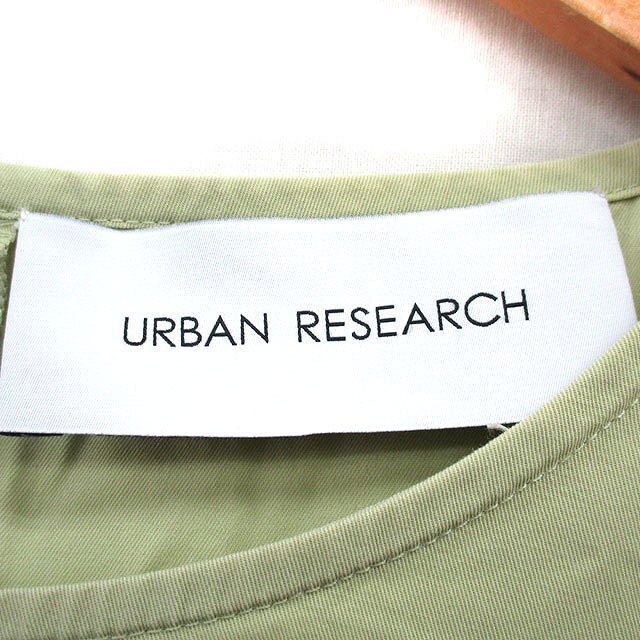 アーバンリサーチ URBAN RESEARCH カットソー Tシャツ 半袖 コットン シンプル F ミントグリーン /KT20 レディース_画像3