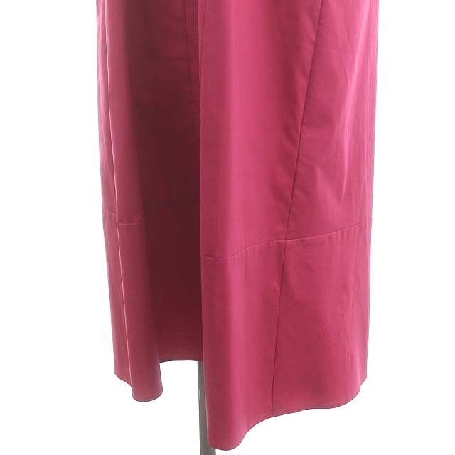 ルシェルブルー LE CIEL BLEU ワンピース ロング 半袖 36 ピンク /DF レディース_画像8