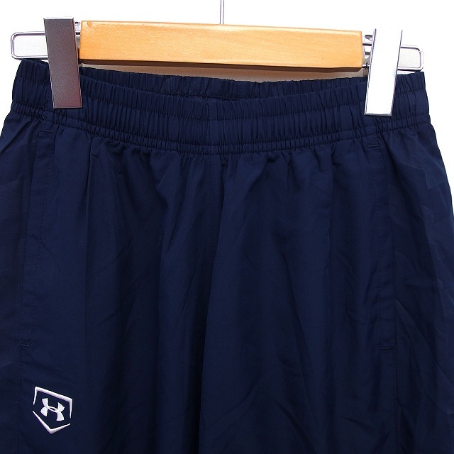  Under Armor UNDER ARMOUR child clothes Wind breaker pants strut mesh Logo easy YLG navy blue navy /NT19 Kids 