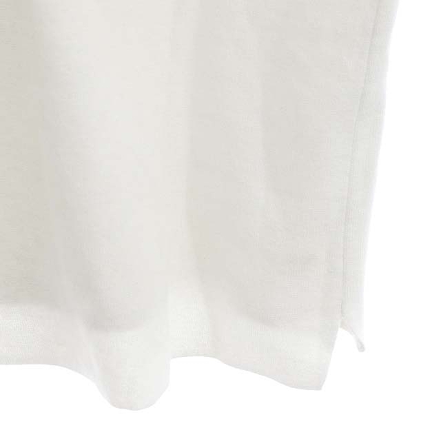 インヘリット INHERIT Tシャツ カットソー 半袖 プルオーバー クルーネック コットン M 白 ホワイト /YQ ■OS メンズ_画像6