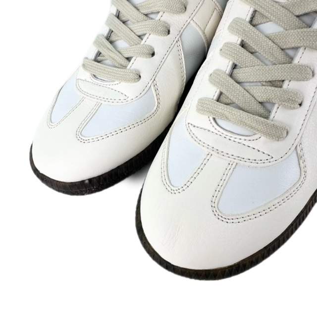 未使用品 メゾンマルジェラ 22 Maison Margiela 22 Sneakers 35 S058-MM FEMALE SHOES AVP レザー スニーカー 35 ホワイト 白 S58WS0198■G_画像3