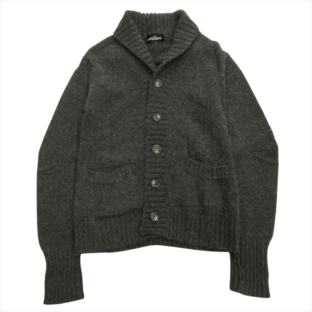 07aw Toriko Comme des Garcons tricot COMME des GARCONS.. processing shawl color cardigan knitted sweater gray lady's 