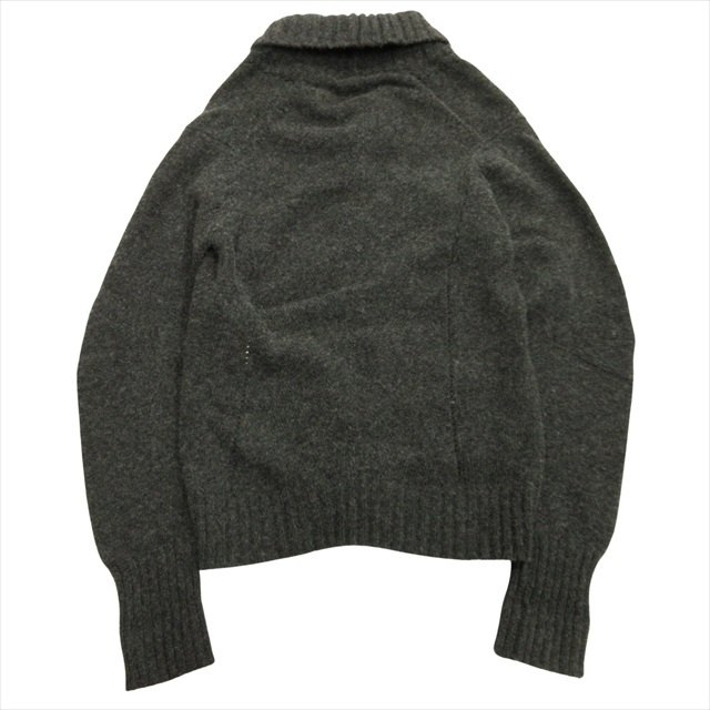 07aw Toriko Comme des Garcons tricot COMME des GARCONS.. processing shawl color cardigan knitted sweater gray lady's 