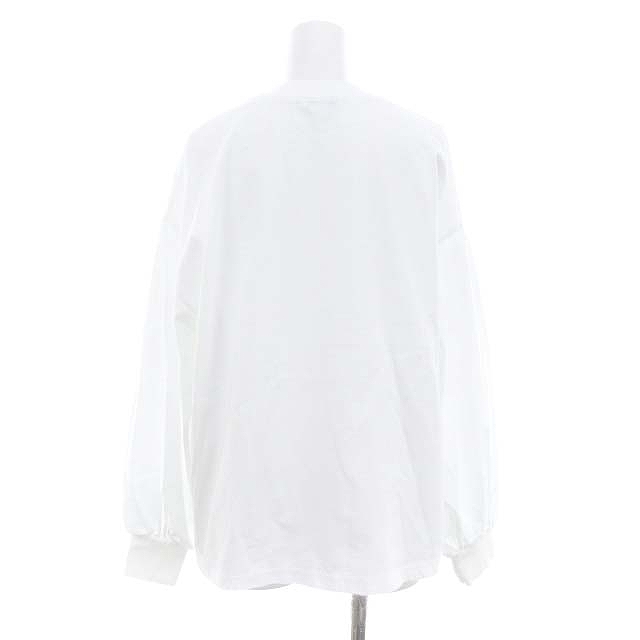 ハイク HYKE LONG SLV TEE カットソー Tシャツ 長袖 2 白 ホワイト /HK ■OS レディース_画像2