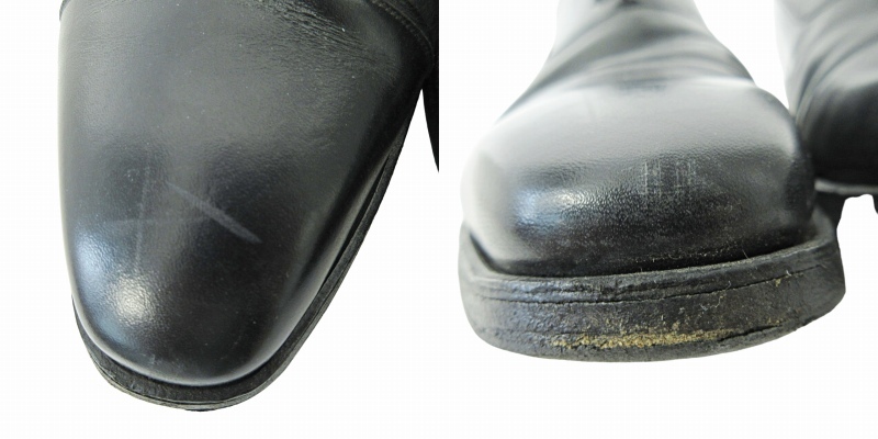 シェットランドフォックス SHETLANDFOX 3055 ビジネスシューズ 革靴 レザーシューズ レースアップ ストレートチップ ブラック 黒 9 27cm 04の画像8