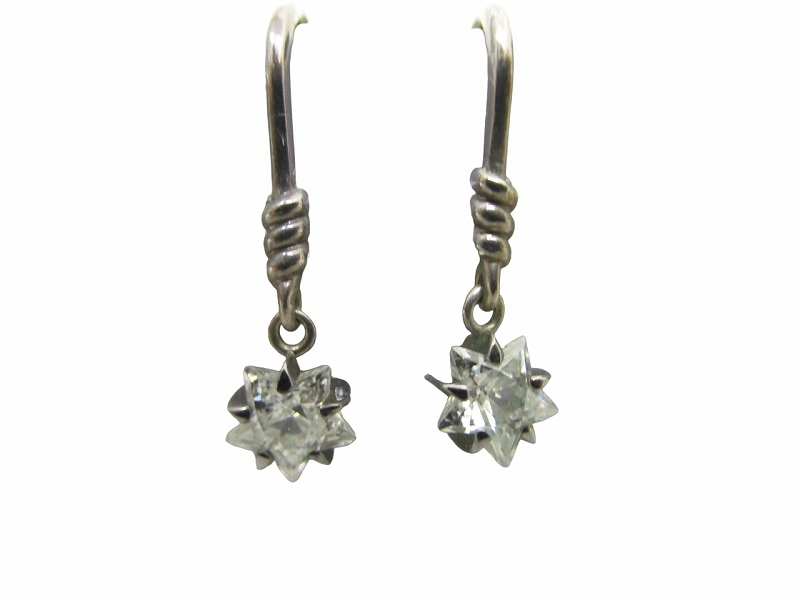  Star Jewelry STAR JEWELRY звезда type серьги Star biju- серебряный 925 SV #GY14 женский 