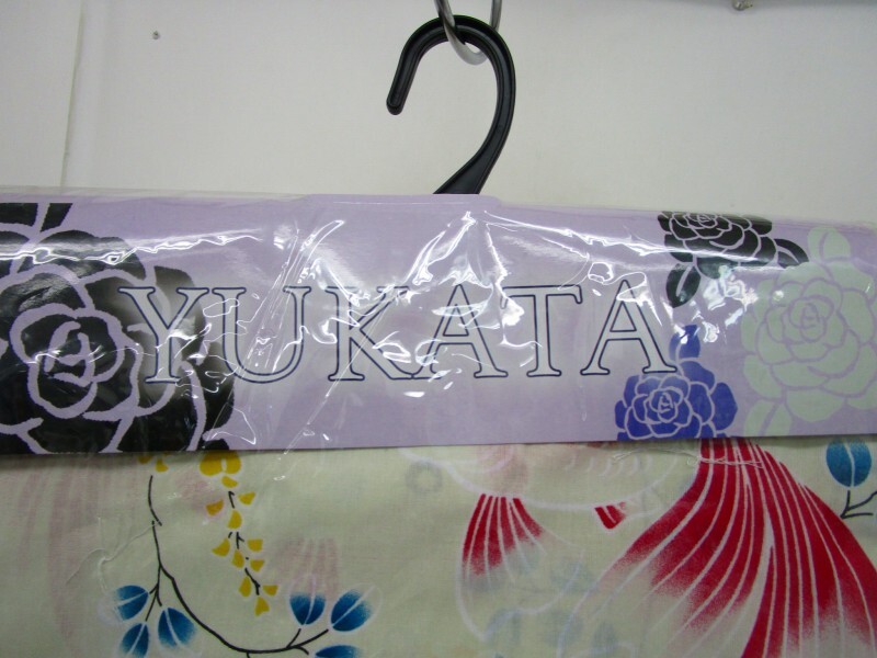 未使用品 YUKATA 浴衣 鯉 アイボリー 適応身長152-167cm レディースの画像3