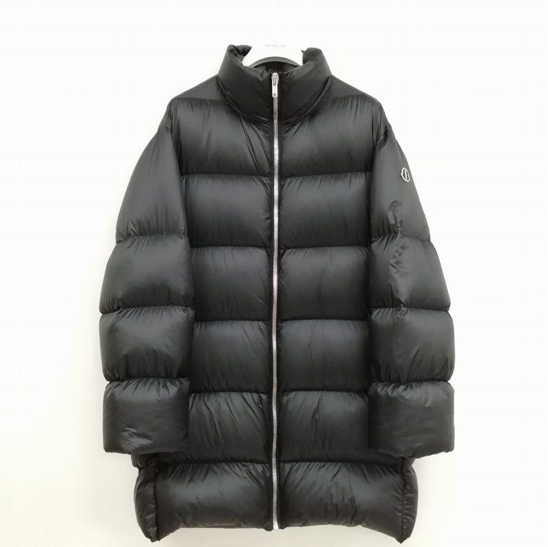 モンクレール MONCLER × RICK OWENS リックオウエンス 20AW CYCLOPIC GIUBOTTO DOWN JACEKT 美品 ダウン ジャケット 1 ブラック メンズ レ_画像1