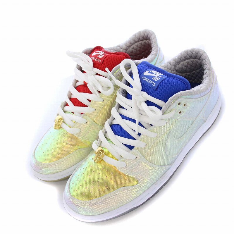 ナイキ エスビー NIKE SB Dunk Low Concepts Grail ダンク ロー コンセプト グレイル スニーカー スカル 28cm US10 504750-140_画像2