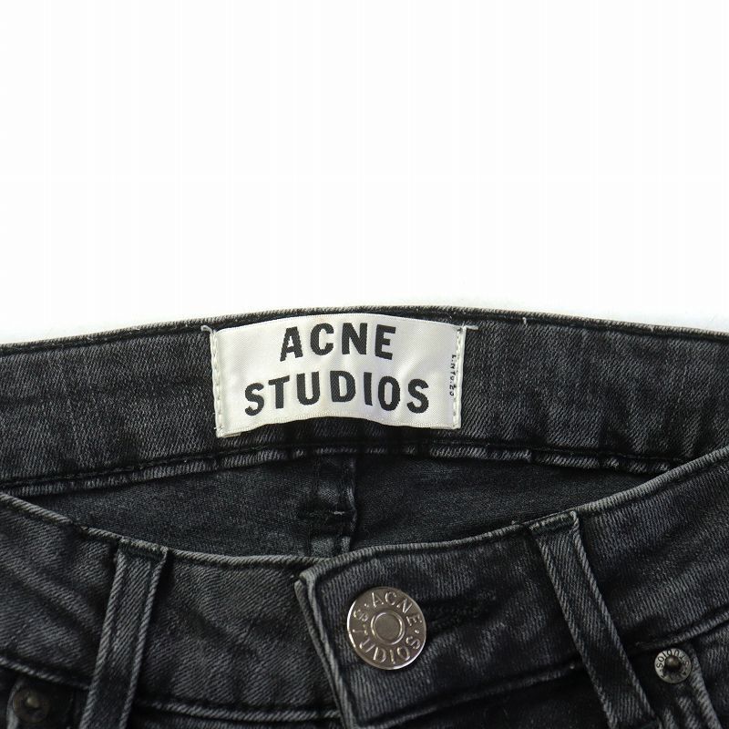  Acne s Today oz Acne Studios SKIN 5 USED BLUE Denim pants ji- bread jeans skinny 27/32 M gray /AQ #GY30