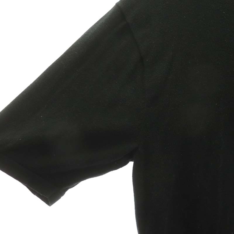 ラコステ LACOSTE コットンニットポケットTシャツ セーター 半袖 ワッペン 4 黒 ブラック /NR メンズ_画像5