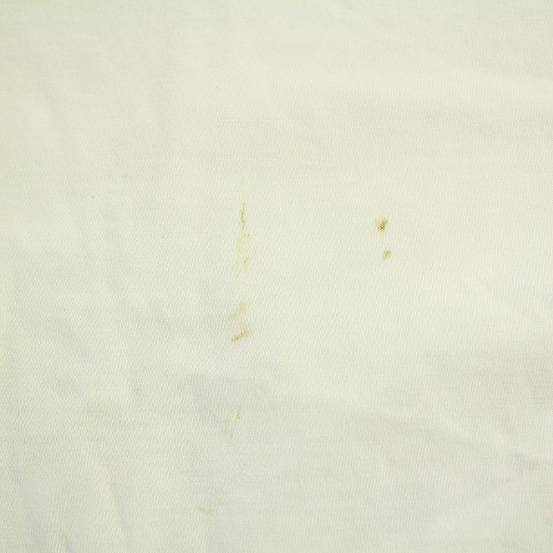 ディースクエアード DSQUARED2 Tシャツ カットソー 半袖 クルーネック ロゴ プリント コットン XL 白 ホワイト /KU メンズ_画像6