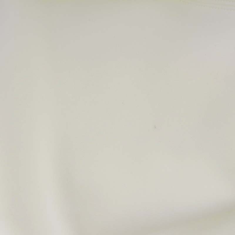 セルフォード CELFORD 23SS ポンチフレアワンピース ロング丈 ミモレ丈 半袖 Vネック バックファスナー 34 XS 白 ホワイトの画像8