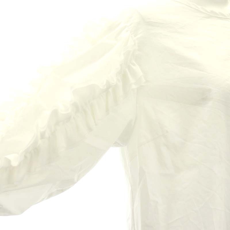 トレフル TREFLE ブラウス 五分袖 プルオーバー F 白 ホワイト /NR ■OS レディース_画像5