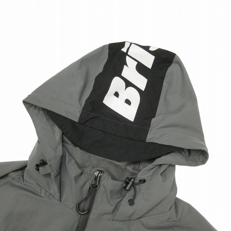 19SS F.C.R.B エフシーレアルブリストル F.C.Real Bristol FCRB WARM UP JACKET ウォームアップ ジャケット ブルゾン フード パーカー Mの画像3