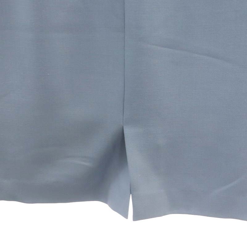  Pinky & Diane булавка большой PINKY&DIANNE 24SS V талия узкая юбка колени длина tuck 36 голубой /HK #OS женский 
