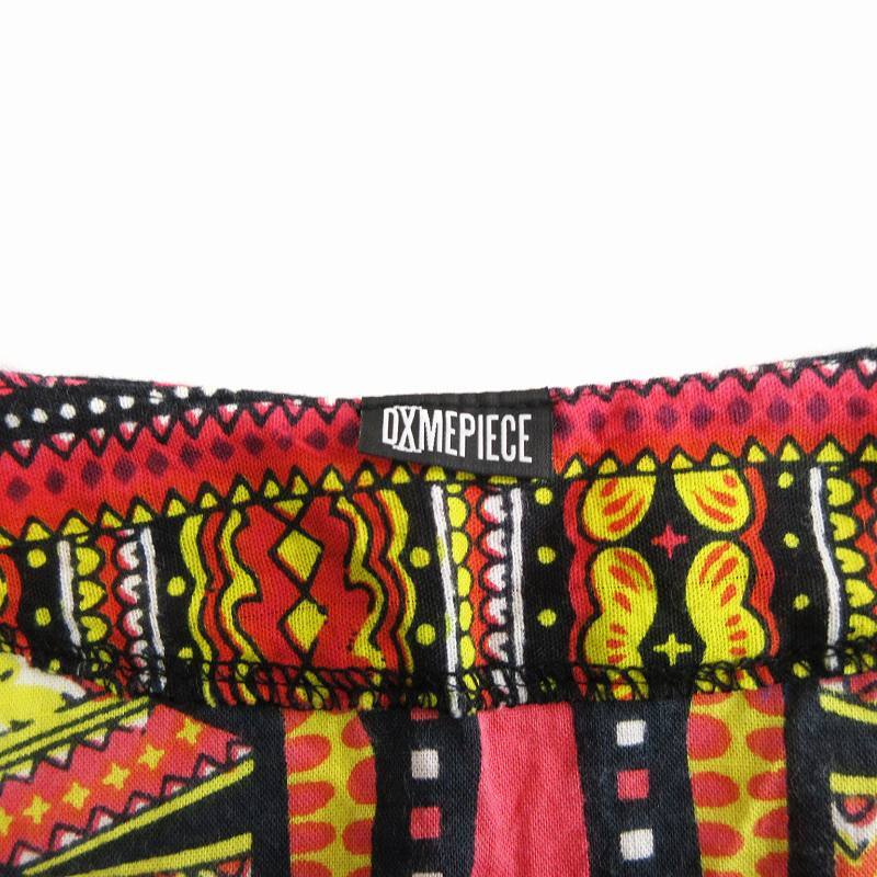 ダイムピース DIMEPIECE ダシキシャツ 半袖 アフリカ風 総柄 キーネック オーバーサイズ マルチカラー ■SM1 メンズ_画像3