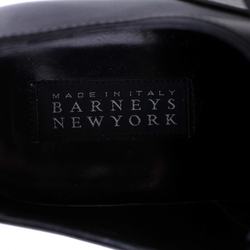 バーニーズニューヨーク BARNEYS NEW YORK ビジネスシューズ レースアップシューズ レザー 39 24cm 黒 ブラック /BM メンズ_画像4