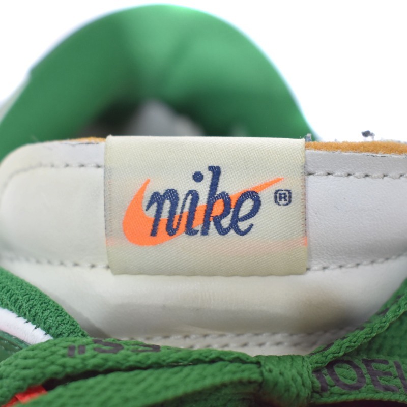 ナイキ NIKE × OFF-WHITE Dunk Low White Pine-Green ダンク ロー ホワイト パイン グリーン スニーカー US8 CT0856-100 メンズ_画像6