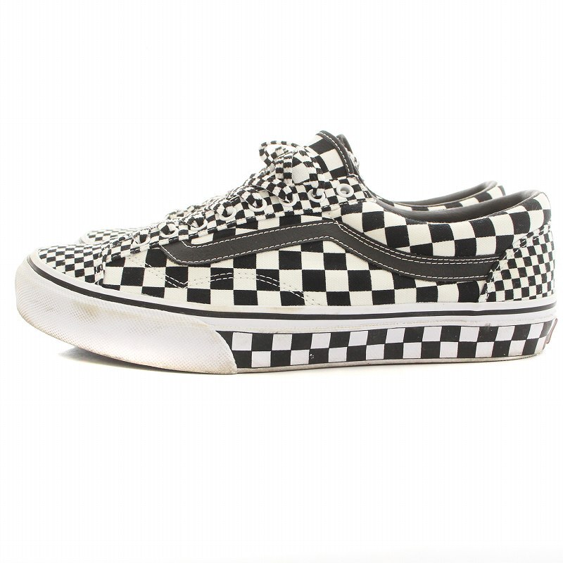 VANS V36OG GRF 横浜グリーンルーム限定 オールドスクール ローカット スニーカー シューズ 靴 チェッカーボード US10 28cm 黒 白_画像1