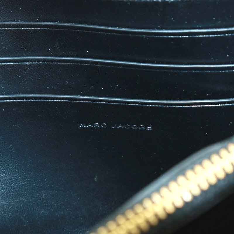 マークジェイコブス MARC JACOBS コンチネンタルリストレット 長財布 小銭入れ ラウンドファスナー レザー ロゴ 赤 レッド S131L01RE22の画像7