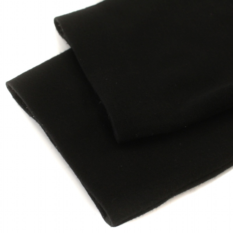  rim arc rim.ark 22SS Open collar PO cut and sewn open color long sleeve stretch wool .F black black 460FSL30-0250