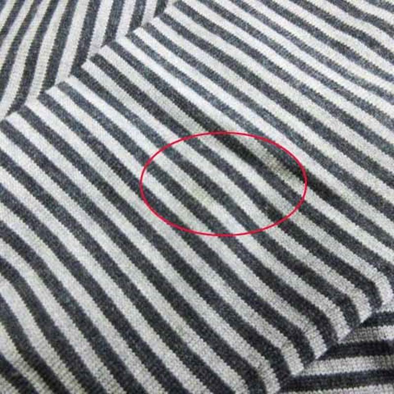  Hugo Boss HUGO BOSS вязаный свитер длинный рукав V шея окантовка шерсть 100% серый M #SM1 мужской 