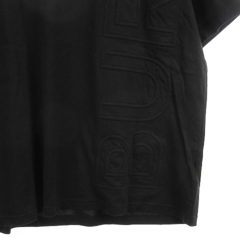 バーバリー BURBERRY ロゴ Tシャツ カットソー 半袖 8050731 ブラック M メンズ_画像3