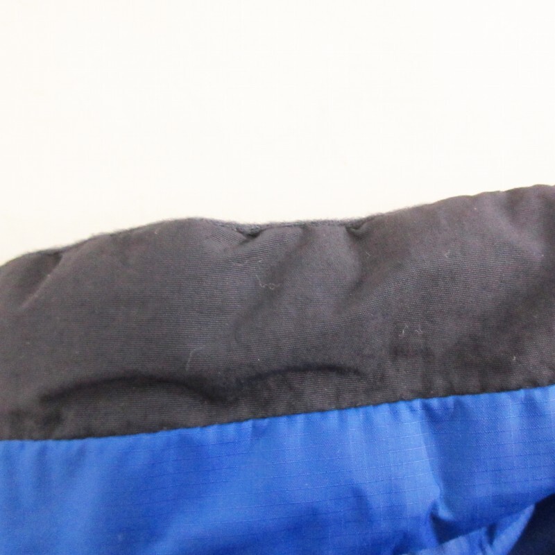 アディダス adidas ジャケット ブルゾン ロゴ キッズ 男の子 青 ブルー 紺 ネイビー 150 0410 ■KK4 キッズ_画像6