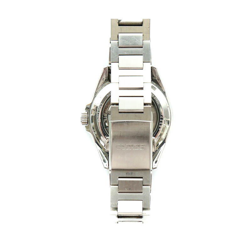 セイコー SEIKO プレザージュ メカニカル パワーリザーブ 腕時計 自動巻き アナログ 黒 ブラック シルバー色 6R27-00D0 /YI7 メンズの画像3