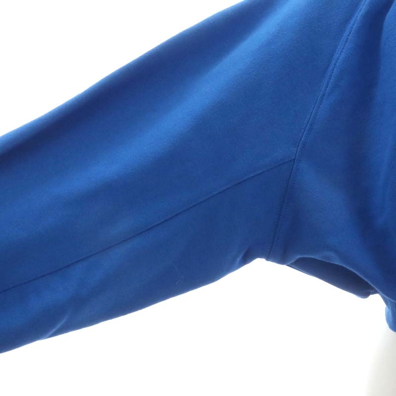 エヴリス EVRIS 23SS ショートスウェットトップス トレーナー 長袖 刺繍 コットン混 F 青 ブルー /NR レディース_画像5