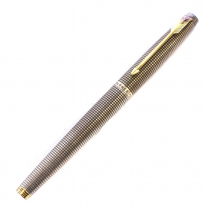 パーカー parker 75 万年筆 スターリングシルバー STERLING SILVER ペン先14K USA製 筆記用具 文房具 /KW ■GY35 その他の画像1