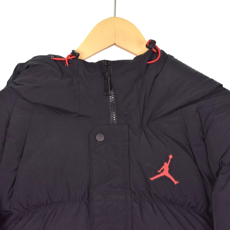 ナイキ NIKE JORDAN BRAND AS M J ESS PUFFER JACKET BLACK ウインドブレーカー 中綿ジャケット 2XL 黒 ブラック DQ7349-010 メンズ_画像4