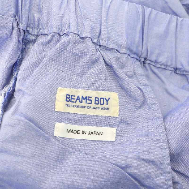  Beams Boy BEAMS BOY шорты легкий do Lost хлопок голубой /NR #OS женский 