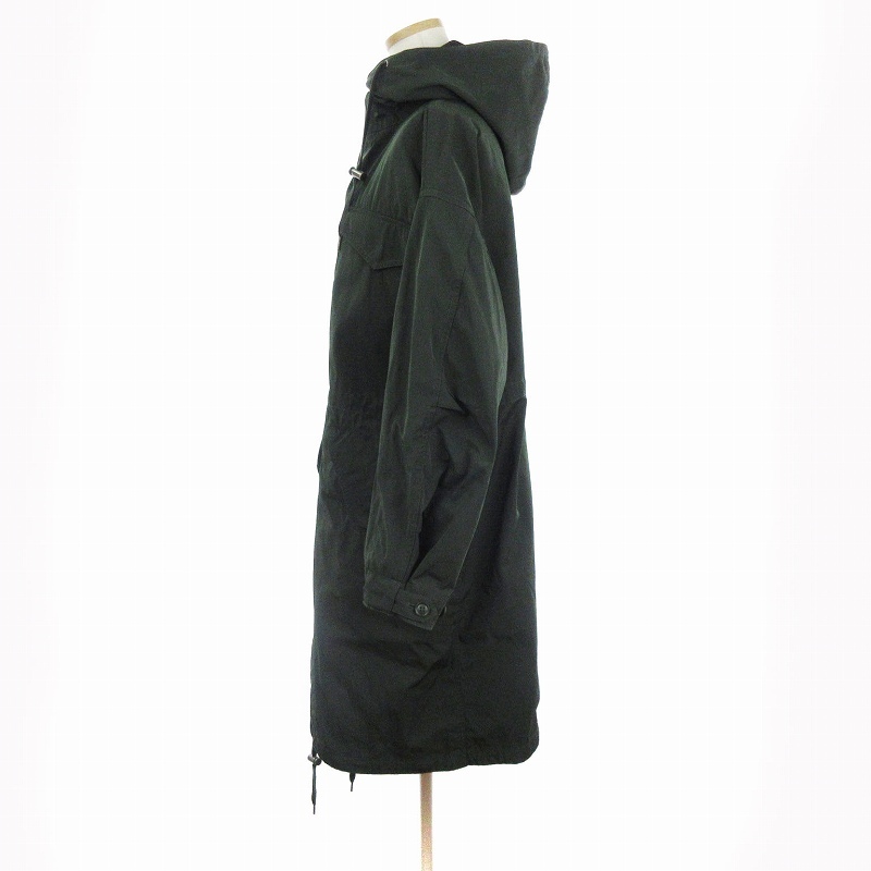  Moussy moussy BI COLOR SPRING coat 010DSF30-0170 Mod's Coat spring coat military Zip up green F #002 lady's 
