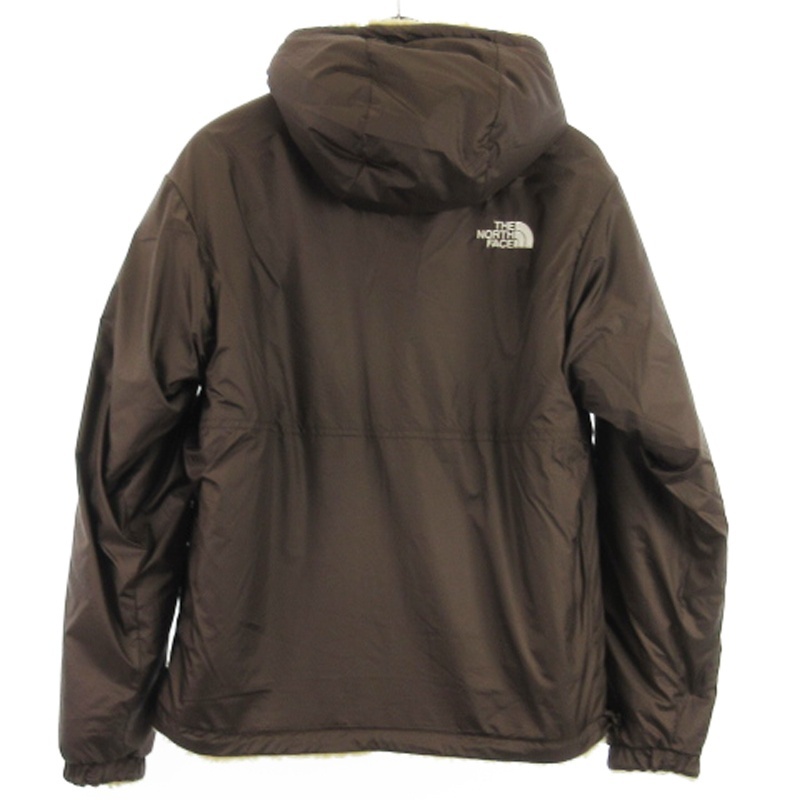 ザノースフェイス THE NORTH FACE PLAY GREEN RVS FLEECE HOODIE リバーシブル ボアフリース ジャケット NJ4FP57B ベージュ S ■ECS メンズの画像7