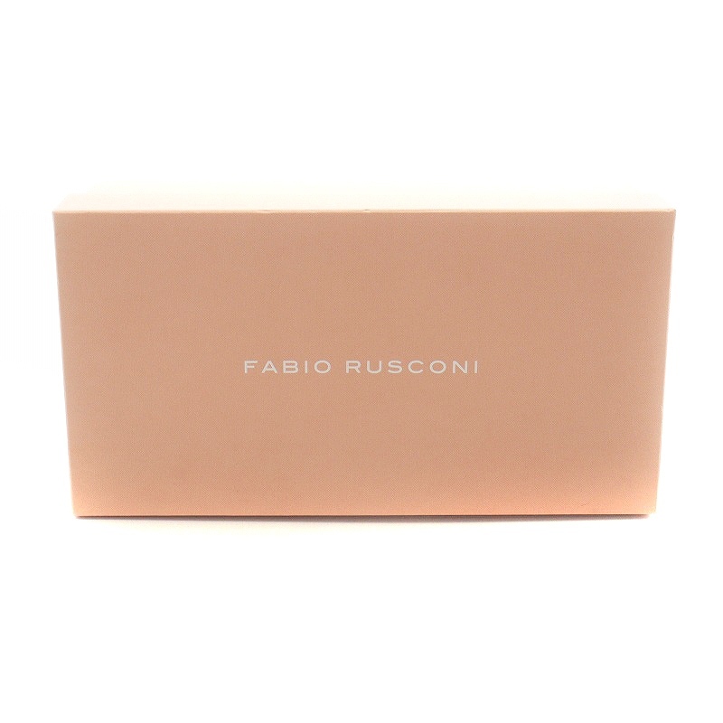 ファビオルスコーニ FABIO RUSCONI パンプス ポインテッドトゥ レザー 35 22.0cm 黒 ブラック /AN43 レディースの画像8