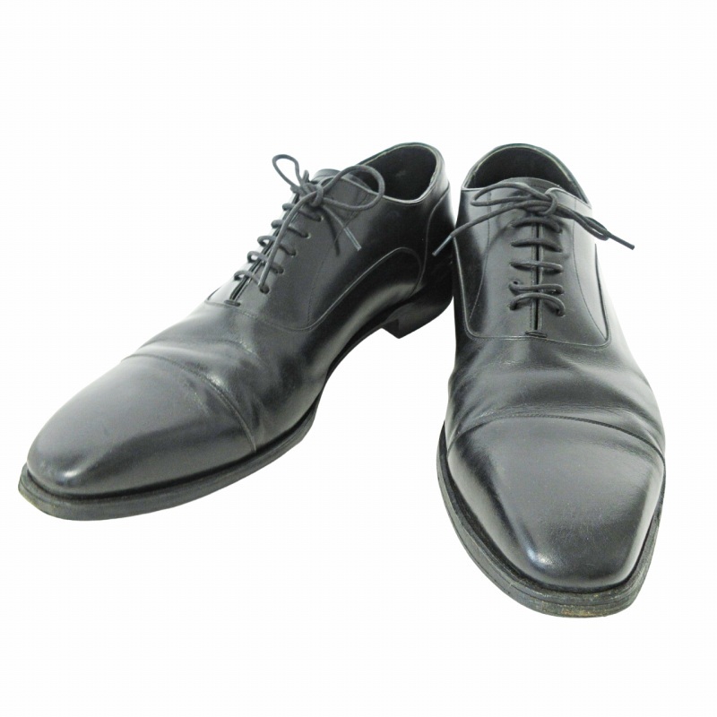 シェットランドフォックス SHETLANDFOX 3055 ビジネスシューズ 革靴 レザーシューズ レースアップ ストレートチップ ブラック 黒 9 27cm 04の画像1