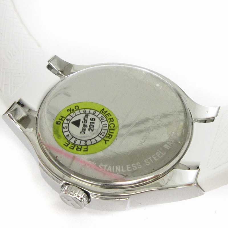 トミーヒルフィガー TOMMY HILFIGER 腕時計 アナログ クオーツ ラウンド型 ラバー 1781310 白 ホワイト ウォッチ ■SM1 レディースの画像4