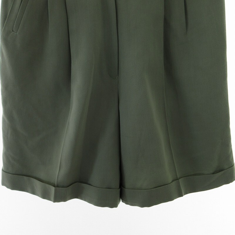  Christian Dior Christian Dior SPORTS Vintage Easy short pants shorts shorts Logo metal fittings wool green green 