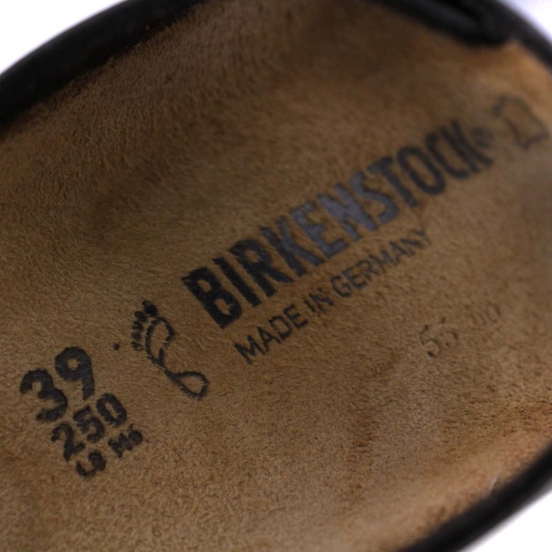 ビルケンシュトック BIRKENSTOCK アリゾナ ARIZONA ビルコフロー サンダル フラット スエードレザー 39 25cm 黒 ブラック /BM メンズ_画像5