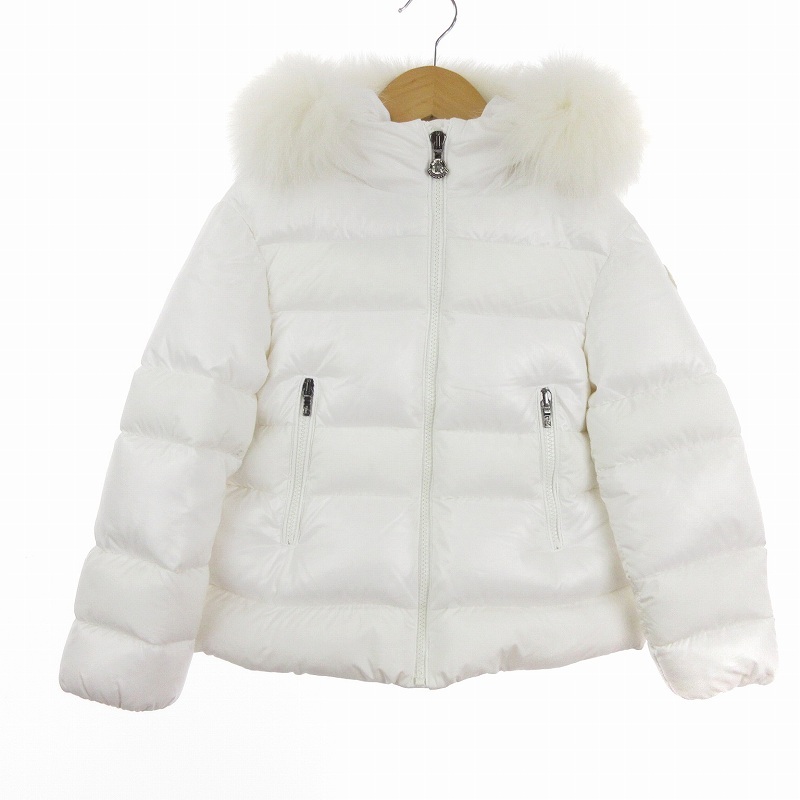 ... рейлинги  MONCLER ... пиджак  GINNY JACKET ... пиджак   длинный рукав    еда    мех  F29541A58012  белый 6 115cm ■SM1  детский 