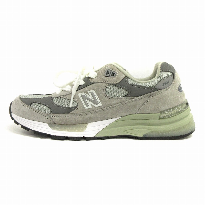 ニューバランス NEW BALANCE 美品 M992GR スニーカー スエード USA製 グレー 26cm シューズ 靴 メンズ_画像2